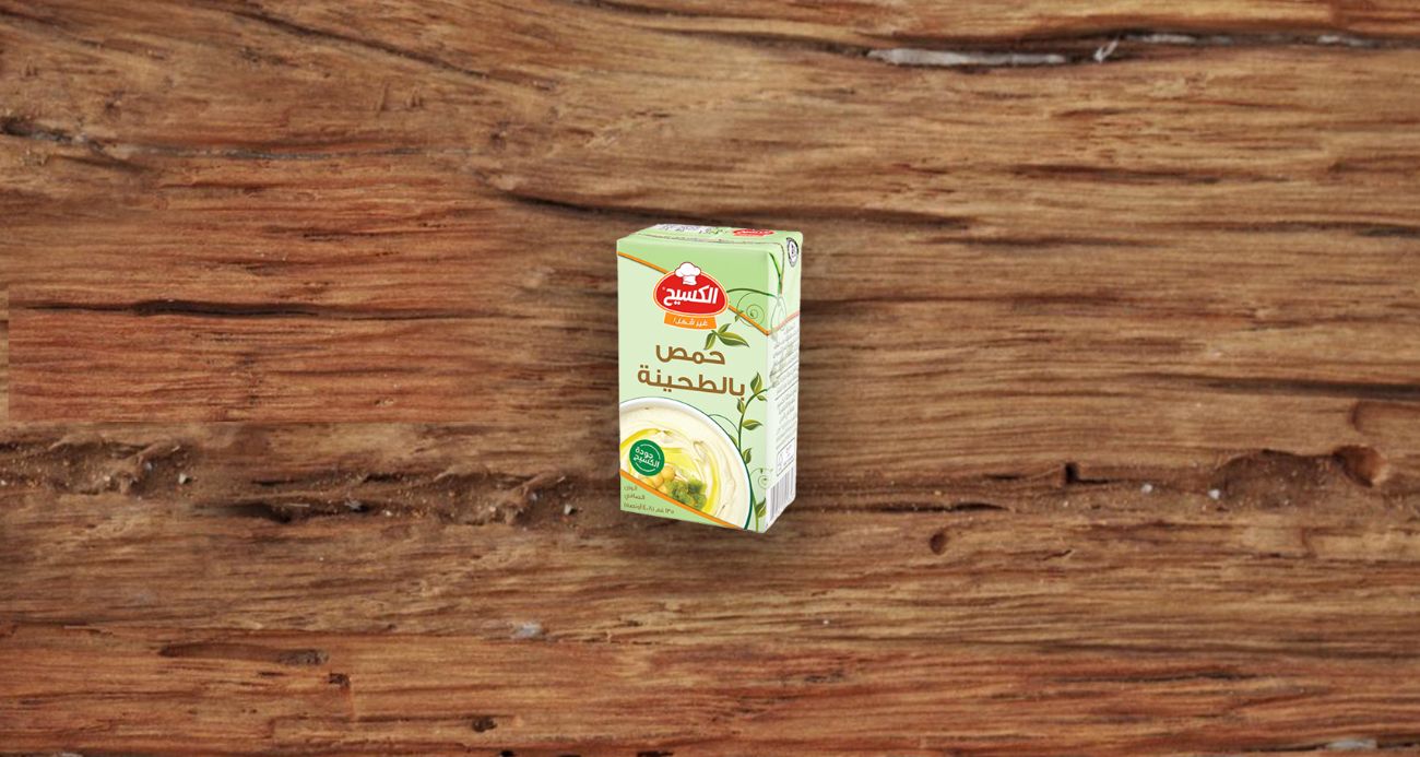 حمص بطحينية الكسيح – 0807 وزن  135 غم – عدد 48