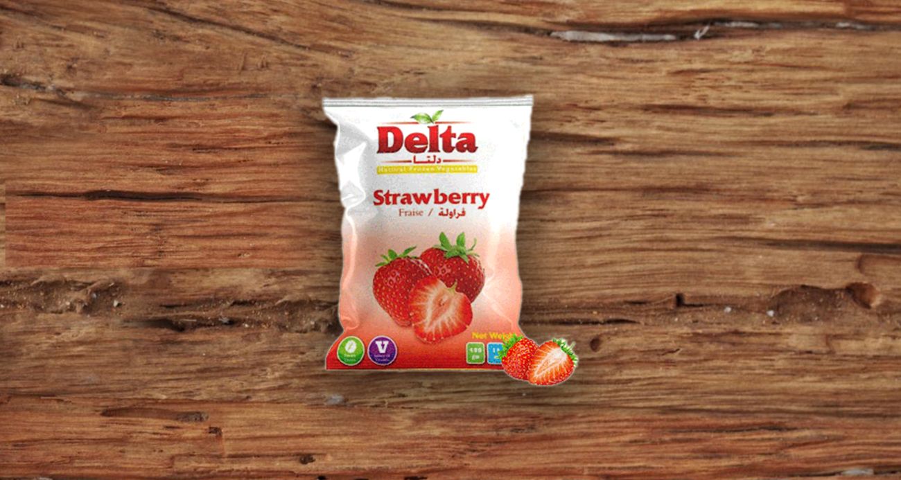 فراولة مجمد دلتا – 0197 وزن 1 كغم عدد 10